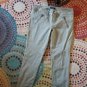 American eagle super stretch moto jeans